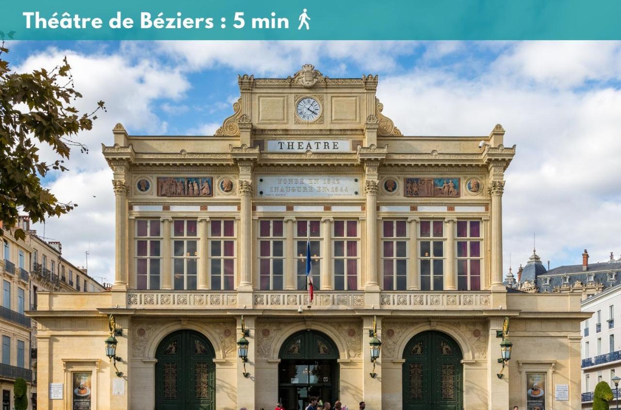 Superbe Suite Bali - Ecran Cinema - Clim - Beziers Bagian luar foto